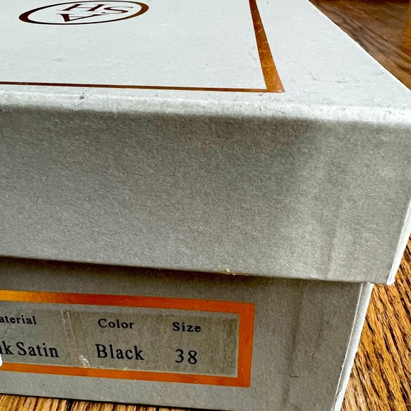 Ash, Black Satin Open-Toe Stilettos - Picture 5 of 6